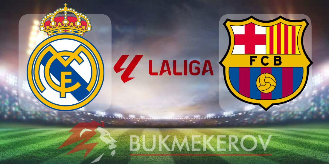 Real Madrid Barselona prognoz i stavki na match chempionata Ispanii na 26 oktyabrya 2025 goda futbol La Liga Primera El Klasiko