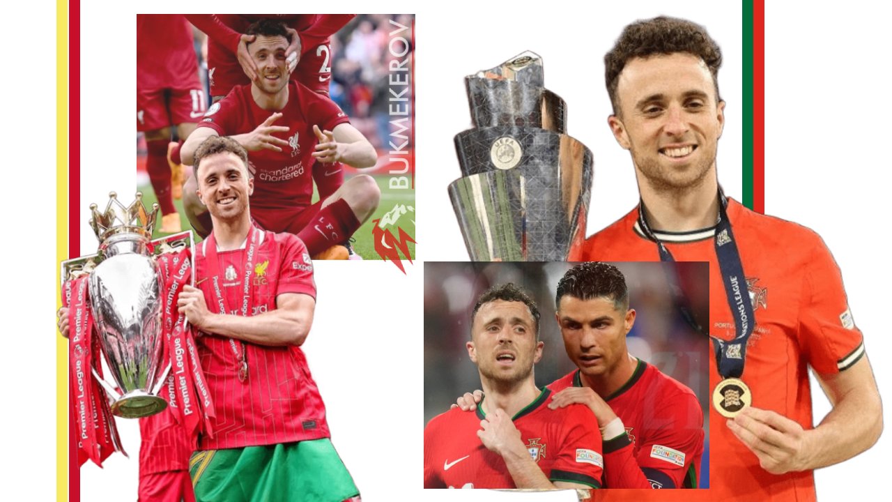 Diogu ZHota. Biografiya futbolista karera statistika goly pozitsiya nomer igra za Portugaliyu chempionstvo v APL pobeda v Lige natsij UEFA avariya dtp