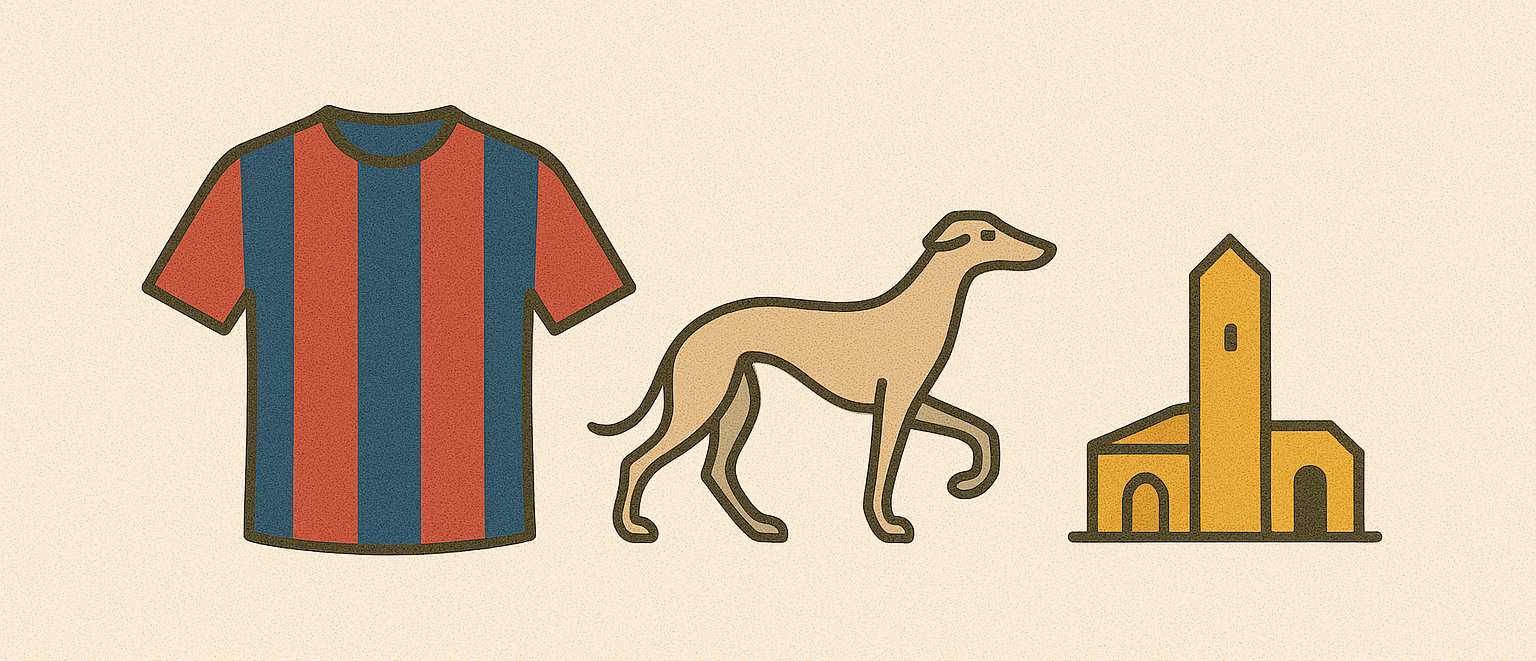 Prozvishha futbolnogo kluba Bolonya Krasno sinie Rossobl Borzye i Veltri Felsinei Felsinei