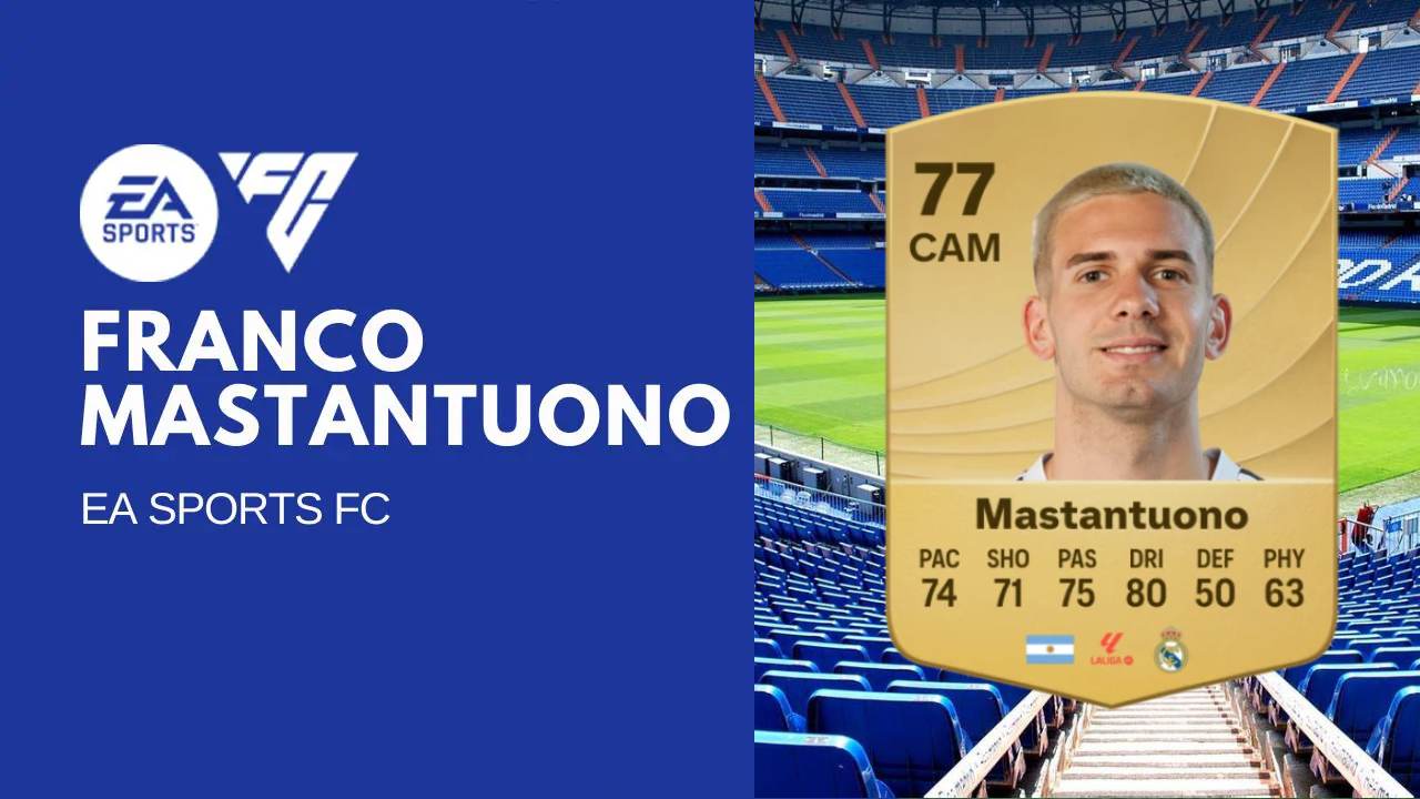fc 26 franco mastantuono real madrid fifa26 football cards