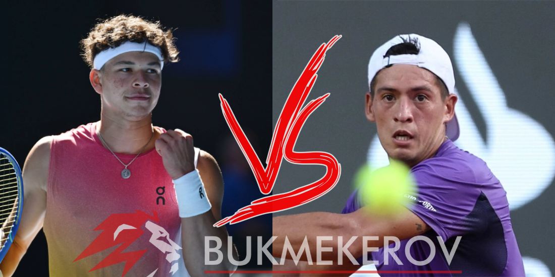 Ben SHelton Sebastyan Baes prognoz i stavki na tennis 15 yanvarya 2026 goda ATP 250 v Oklende