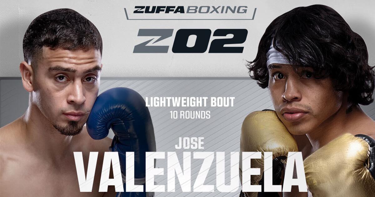 Jose Valenzuela vs Diego Torres headlines ZuffaBoxing02