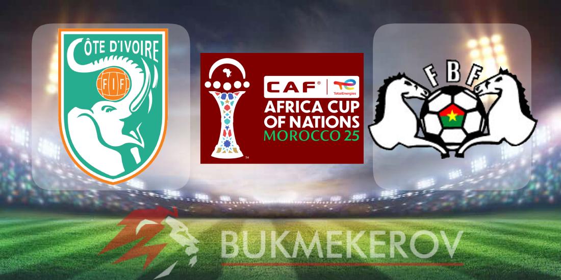 Кот-д'Ивуар – Буркина-Фасо: прогноз и ставки на Кубок африканских наций на 6 января 2026 года