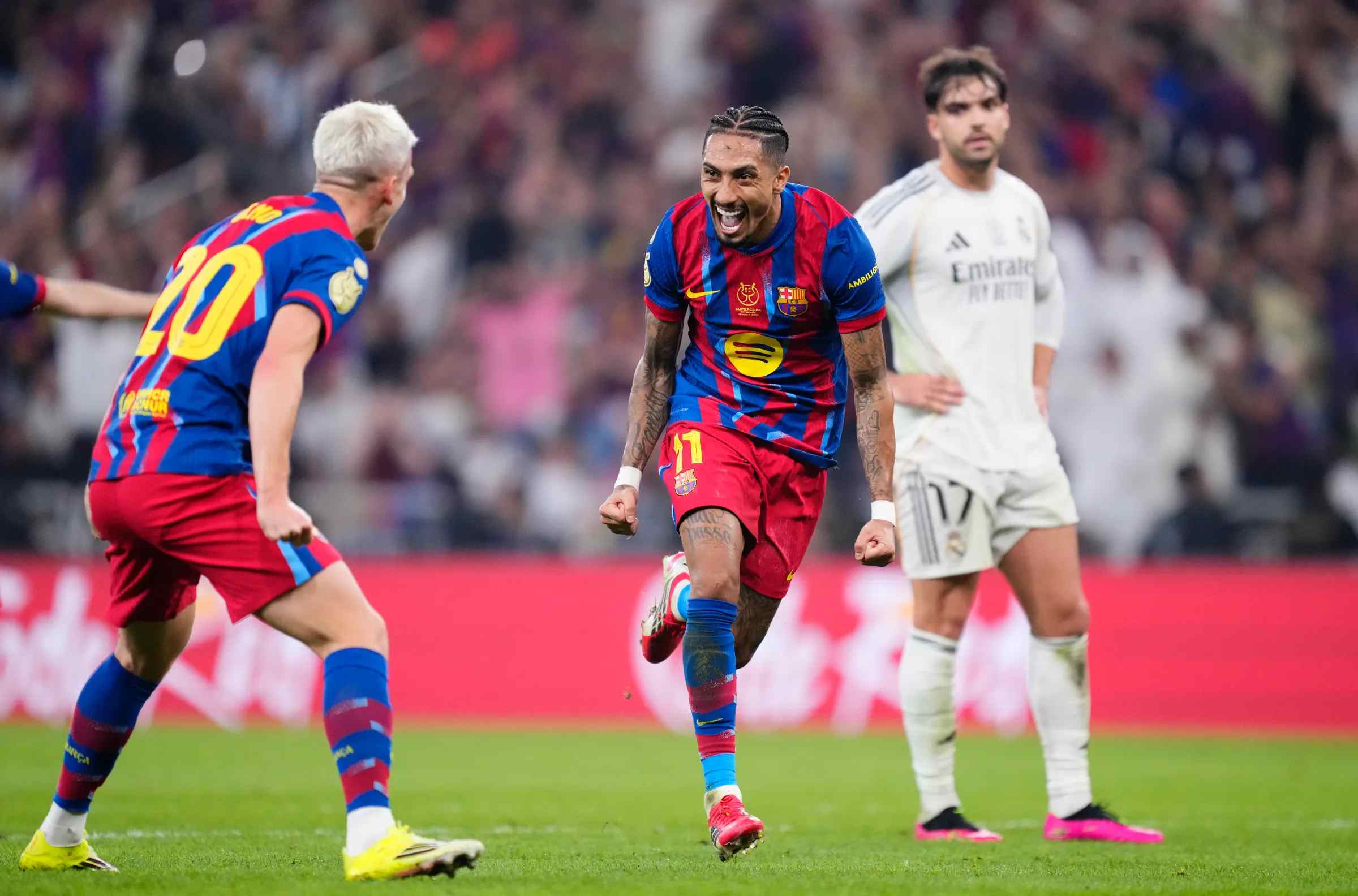 Raphinha Daniel Olmo FC Barcelona