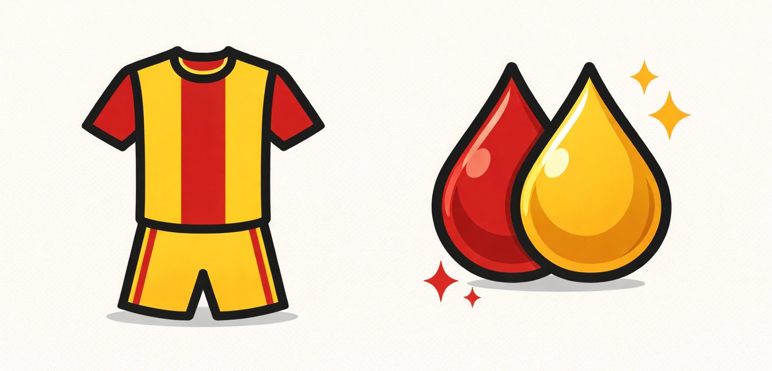 prozvishha frantsuzskogo futbolnogo kluba Lans Krovavo zolotye Les Sang et Or