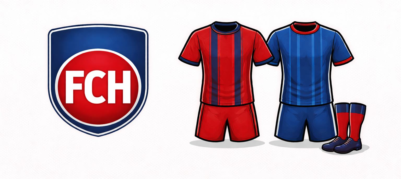 prozvishha nemetskogo futbolnogo kluba Hajdenhaj FCH abreviatura krasno sinie